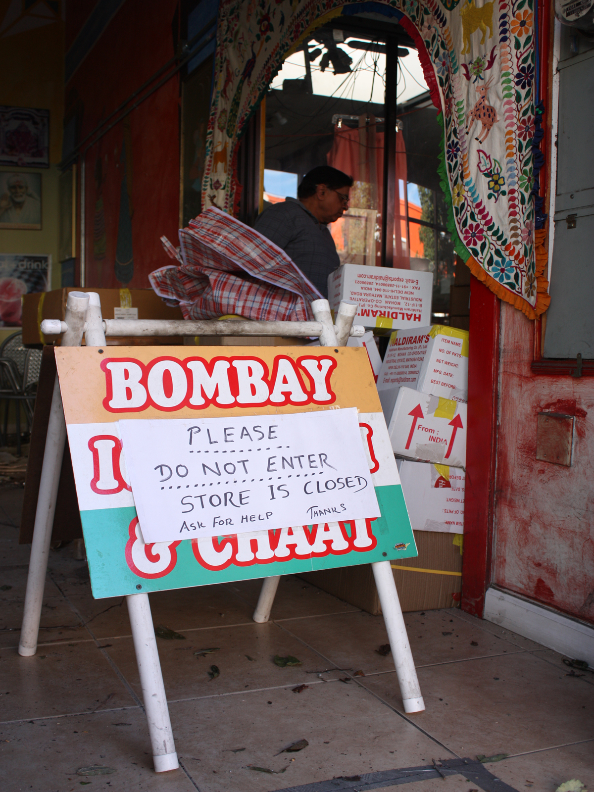 Bombay Bazar and Ice Cream No More Mission Local