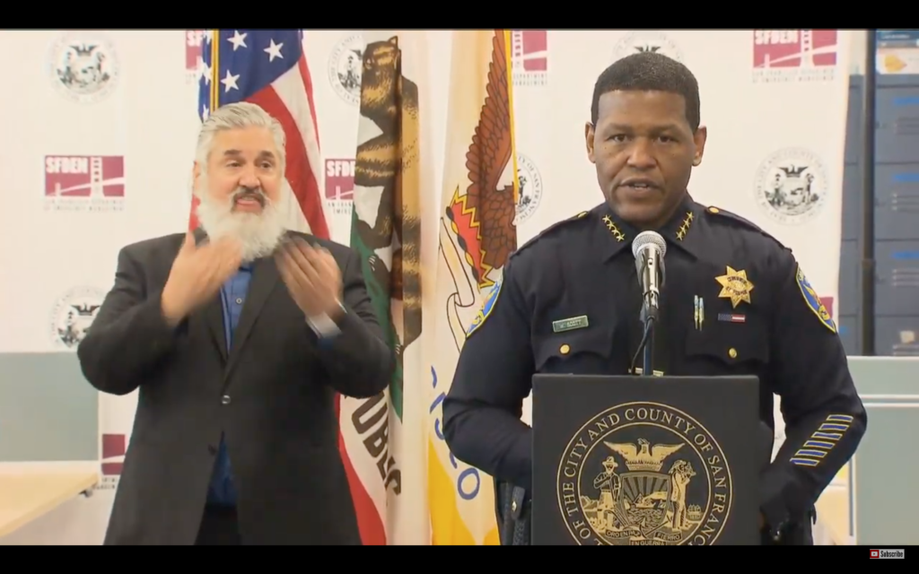 'Stay at home': SFPD Chief says San Franciscans could be cited or ...