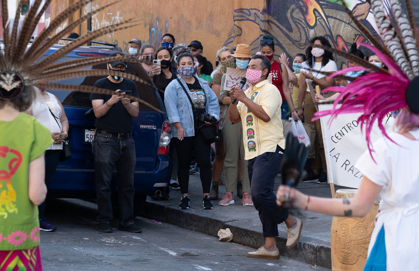 Essential workers protest