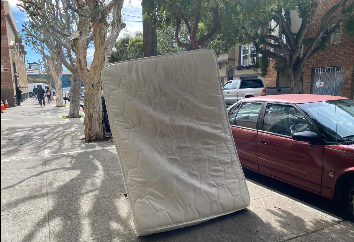 How not to dump a mattress Mission Local