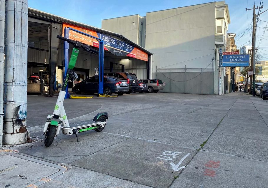 Ronnie Goodman tribute at Mission and 15th Streets.