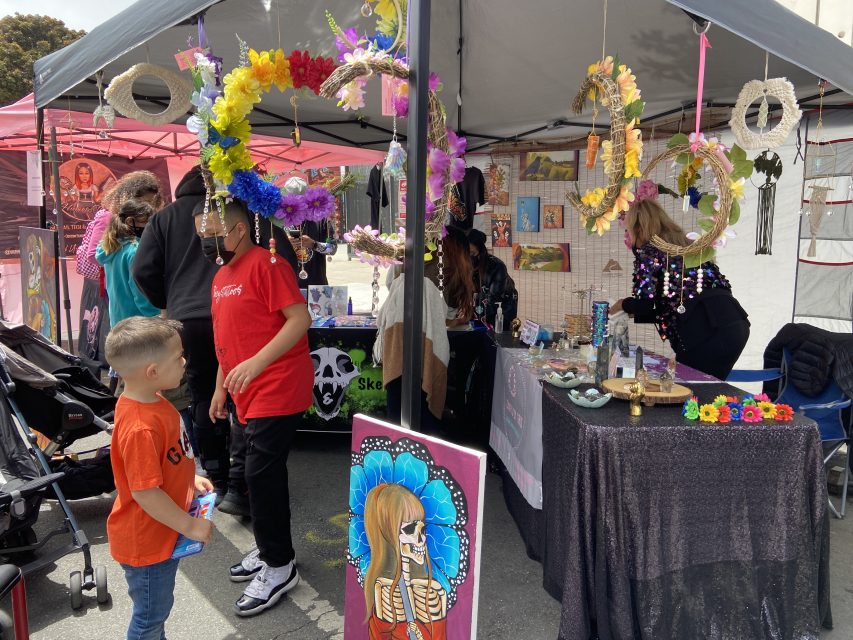 shops stalls decorations carnaval sf
