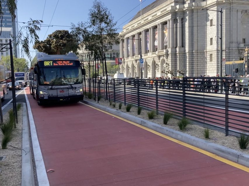 Van Ness busway opens after 6year construction. Here's how it went