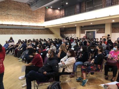 Women’s Building, workers' townhall