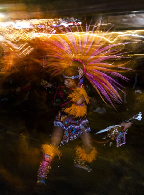 Dancer at Day of the dead
