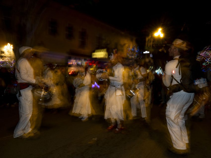 Day of the dead dancers