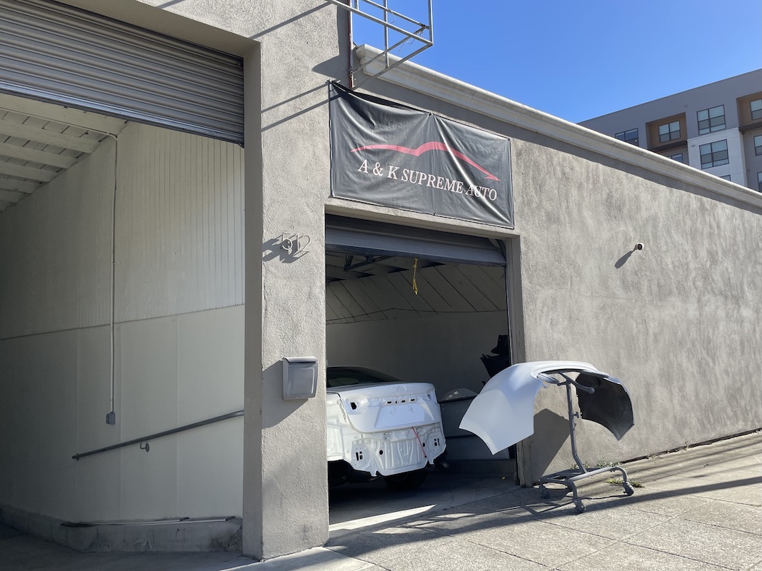 Uber and Lyft drivers' go-to body shop