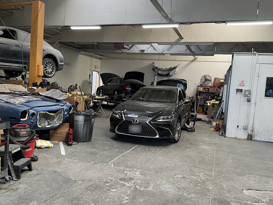 Uber and Lyft drivers' go-to body shop