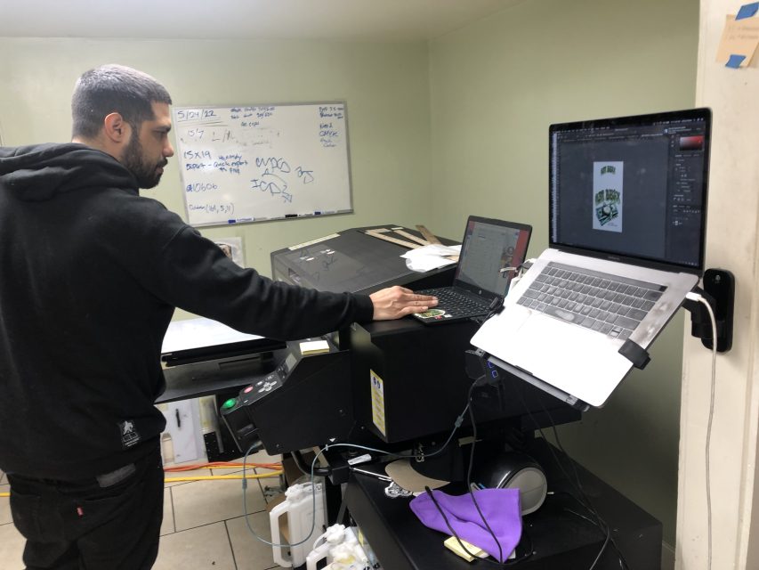 X-press prints design