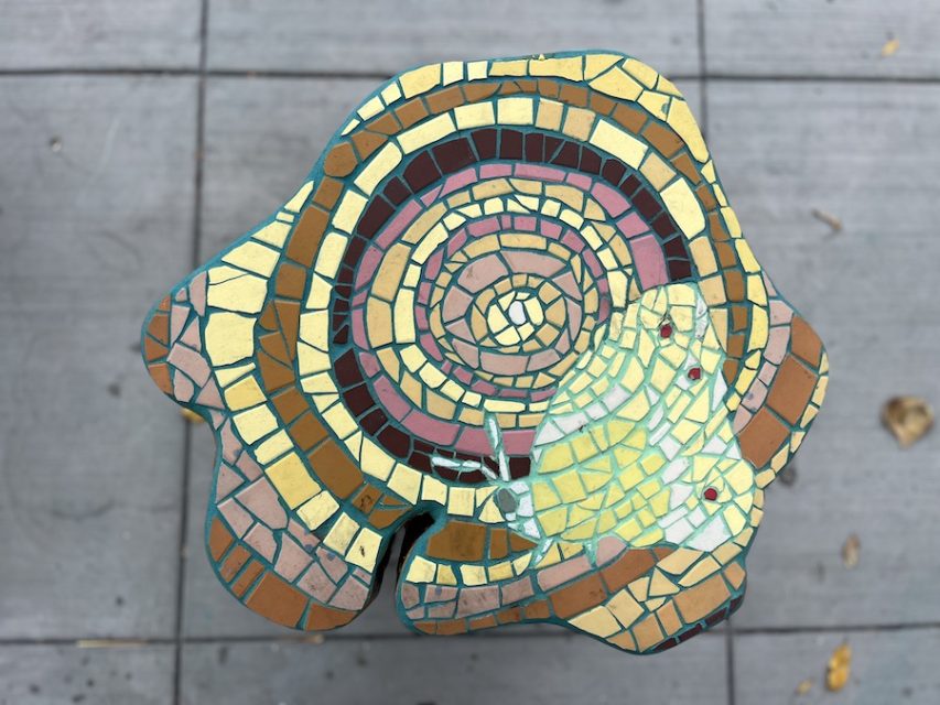 mosaic tile sidewalk