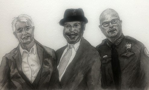 George Gascón, Earl Sanders, and Greg Suhr. Together they've cost the city millions of dollars in settlements.