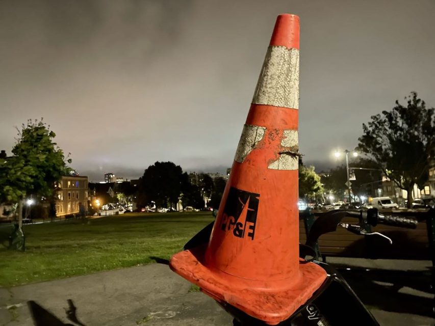 a traffic cone