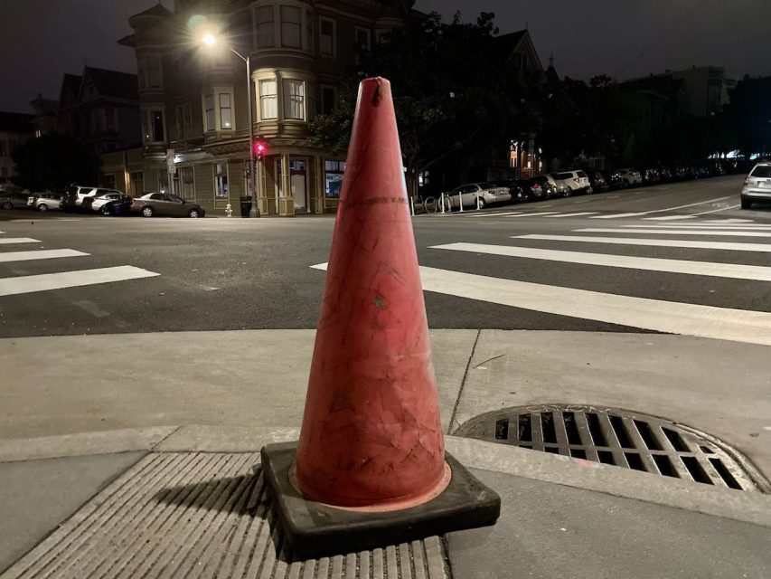 a traffic cone