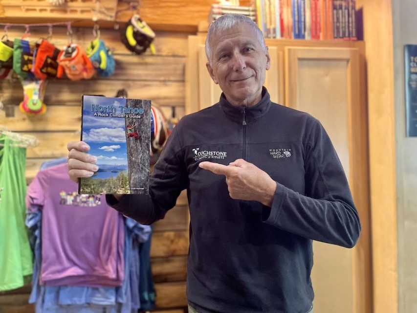 A person holding a book