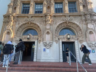 Mission High on back to school day.