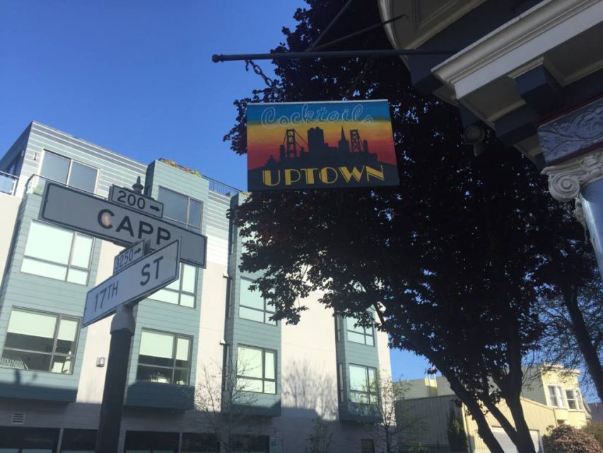 Uptown bar at 17th and Capp Streets