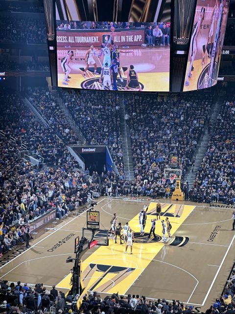 Spurs- Warriors 2023, featuring Klay Thompson