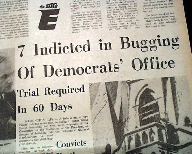 7 accused in bugging of democrats office.