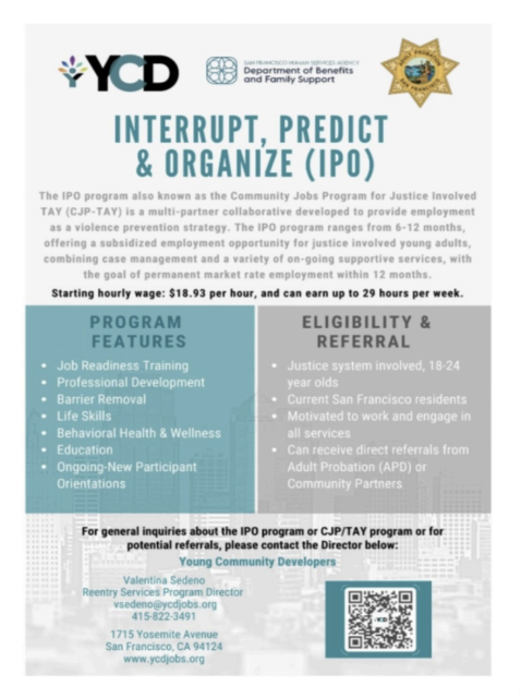 Interrupt product & organize ipo.